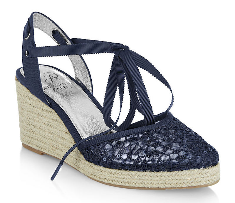 Adrianna papell pamela espadrille wedge sandal sale
